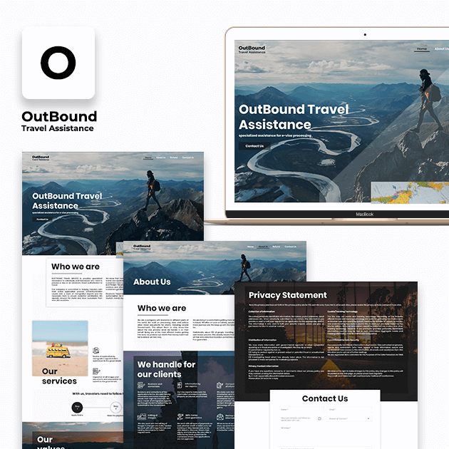 OutBound Travel Assistance - Website Development